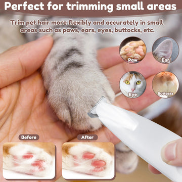 Pets Dog Paw Trimmer Fully Waterproof